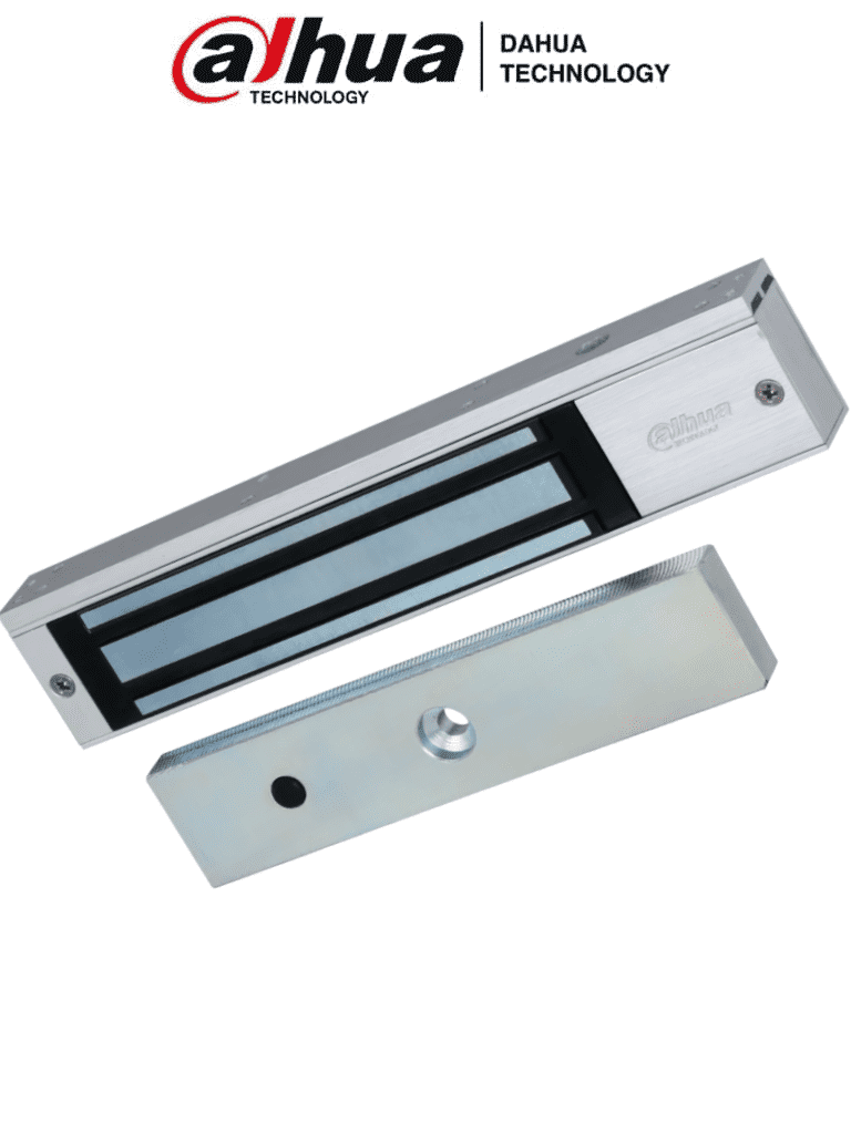 DAHUA ASF280A-V1 - Cerradura Magnetica de 600 Lbs/ 280 Kg/ Indicador de Estado LED / Material Antidesgaste y Magnetismo Anti-residual/ Aplicaciones en Puerta de Metal, Madera, Etc/ Ideal para Controles de Acceso y Videoporteros/