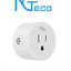 NGTECO NGP300 - Contacto Inteligente WiFi / Control Remoto vía App / Personalice Horarios / Control por Voz / Compatible con Amazon Alexa y Asistente de Google