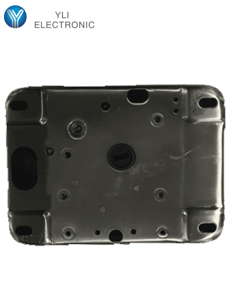 YLI ABK703BS - Cerradura inteligente anti impacto cuenta con juego de 3 llaves, sensor con luz LED de status o correcto cerrado, apertura con pulso voltaje de 12VDC