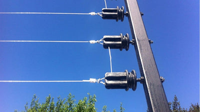 YONUSA BAAL500 - Bobina de alambre de aluminio de 500 mts. para líneas de cercos eléctricos YONUSA / Calibre 16 / Resistente a la corrosión