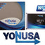 YONUSA PACK127AF -Paquete de energizador de alta frecuencia con interface/ Sirena y gabinete metálico/ Bobina de alambre 500 mts/ Bobina cable bujía/ batería y 5 letrero
