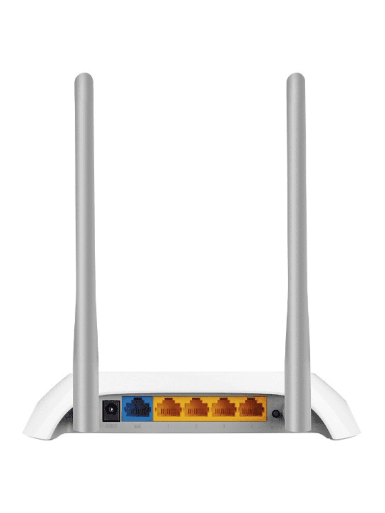 TP-LINK TL-WR840N - Router inalámbrico con velocidad de hasta 300Mbps, WiFi 4 802.11n/b/g en 2.4 GHz, 2 antenas con 4 modos: Router, Extensor de Rango, Punto de Acceso y WISP, 1 puerto WAN FE y 4 puertos LAN FE.