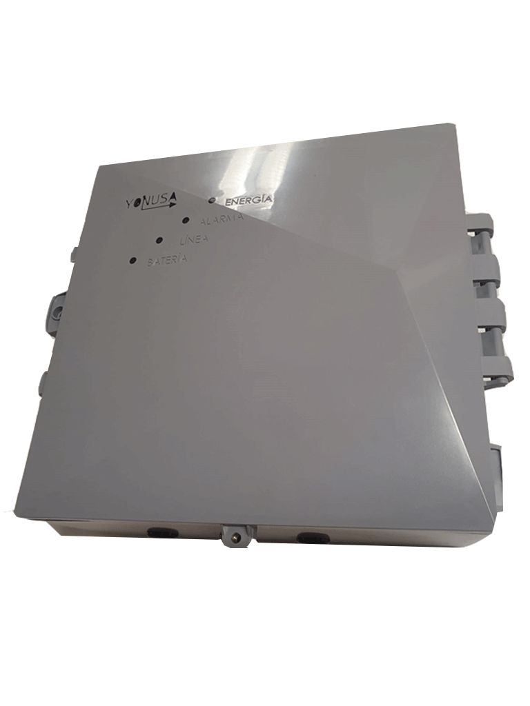 YONUSA EY12000127P - Energizador para solución de cerco eléctrico con salida de 12000V y 3500 metros Lineales / Sin interface/ Soporta modulo WiFi y batería de respaldo