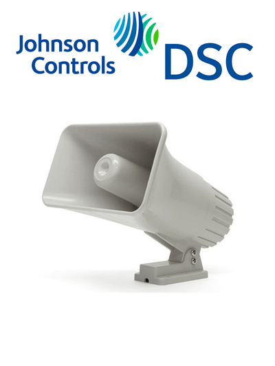 DSC SD30W - Sirena Cableada para Exterior (requiere gabinete modelo GMX-001 para montaje a exterior) 12 VCD 30W 2 tonos 120 dB