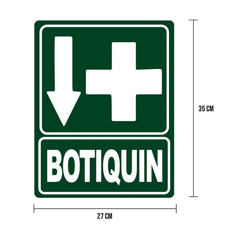 Cartel "Botiquín" LICA