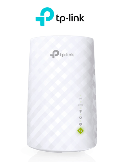TP-LINK RE200 - Repetidor de WiFi Doble Banda AC750, 802.11 b/g/n y 802.11ac , hasta 750Mbps, 1 puerto Ethernet (RJ45) 10/100Mbps, 3 antenas internas, 2.4GHz & 5GHz