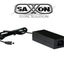 SAXXON PSU1204D - Fuente de poder regulada de 12 Vcc 4.1 Amperes/ Con Cable de 1.2 Metros/ Para Usos Multiples: Sistemas de CCTV, Acceso, ETC/ Certificación UL/