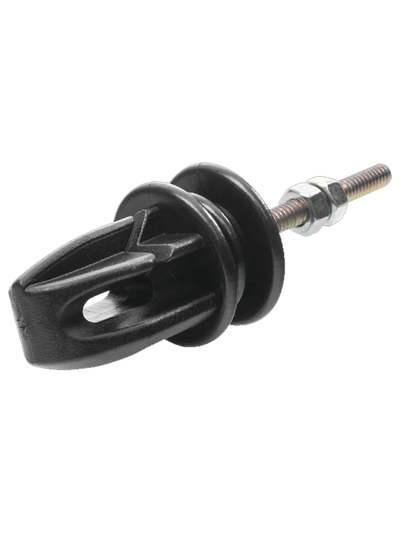 YONUSA AP401 - Aislador 3 en 1 realiza funcion de aislador Paso, esquina y tensor para cercos electricos / Resistente a la corrosión / Resistencia de tensión de 70 a 120 Kgs