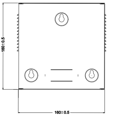 DAHUA PFM341-9CH - Fuente de Poder de 12 vcd/ 5 Amperes/ para 9 Camaras/ Fusibles Intercambiables/ Proteccion contra Sobrecargas/ Color Blanco/