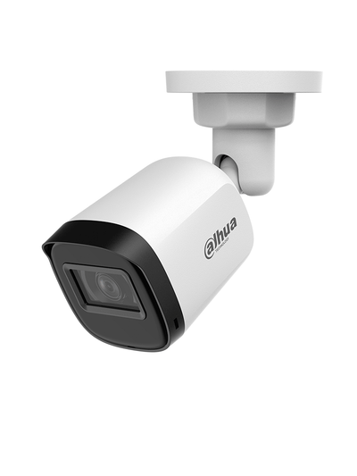 DAHUA HAC-B1A21N-U-0360B - Cámara Bullet de 2 Megapixeles/ 1080p/ Lente 3.6MM/ 80° de Apertura/ Visión Nocturna IR 30mts/ Resistencia IP67/ Compatible con CVI/TVI/AHD/CVBS/