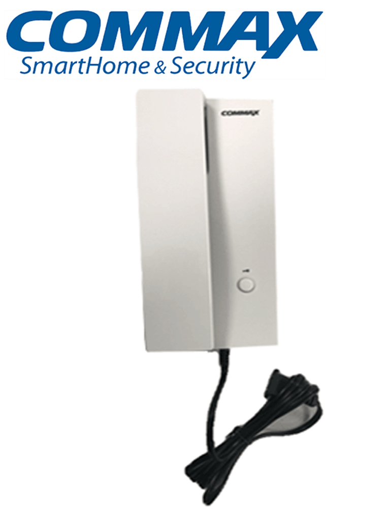 COMMAX DP2SDR2GN - Kit de interfon con frente de calle y auricular conexión a 2 hilos, conecta equipo extra con clave 29042 cuenta con función para apertura de puerta