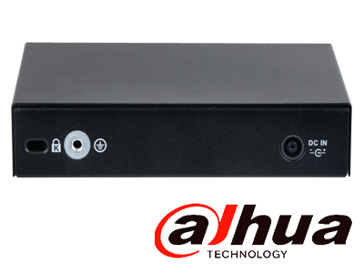 DAHUA CS4006-4GT-60 - Switch PoE de 6 Puertos Gigabit/ 4 Puertos PoE 10/100/1000/ 2 Puertos Uplink 10/100/1000/ 60 Watts Totales/ Administrable en la Nube por DoLynk Care/ PoE Hasta 250 Metros/ Carcasa Metalica/ Switching 12 Gbps/