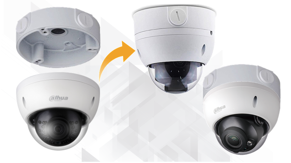 DAHUA PFA136 - Caja de conexiones para camaras domo DAHUA