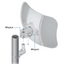 UBIQUITI LITEBEAM AC LBE-5AC-GEN2 - Radio con antena integrada Airmax AC GEN2 5.8GHz, diseñada para uso en exteriores, con una antena de 23 dBi y una potencia de transmisión de 25 dBm. Ofrece un rendimiento de hasta 450 Mbp