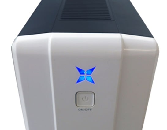 CDP R-UPR758 - UPS Interactivo de 750VA / 375W con 8 terminales de salida: 4 con respaldo y 4 con supresión de picos. Incluye batería de 12V 7AH, libre de mantenimiento.