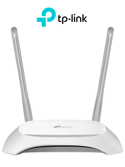 TP-LINK TL-WR840N - Router inalámbrico con velocidad de hasta 300Mbps, WiFi 4 802.11n/b/g en 2.4 GHz, 2 antenas con 4 modos: Router, Extensor de Rango, Punto de Acceso y WISP, 1 puerto WAN FE y 4 puertos LAN FE.