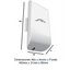 UBIQUITI NANOSTATION LOCOM5 - Radio Airmax 5.8GHz para exteriores con antena integrada tipo panel de 13 dBi, MIMO, potencia de 23 dBm y rendimiento de hasta 150 Mbps.