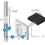 UBIQUITI NANOSTATION AC LOCO5AC- Radio con Antena Integrada AirMax AC 5.8GHz para uso en exteriores, con tecnología MIMO. Cuenta con una antena panel de 13dBi y una potencia de transmisión de 25dBm. No incluye adaptador PoE.