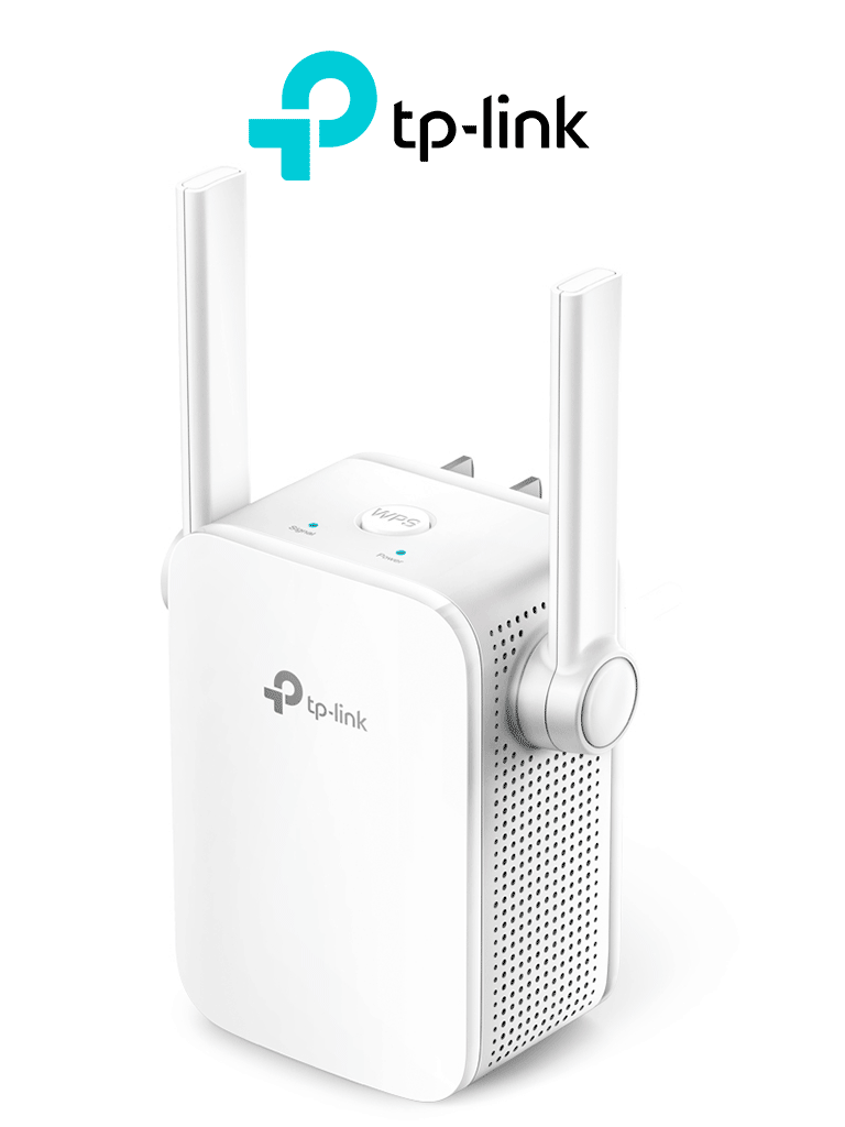 TP-LINK TL-WA855RE - Repetidor Inalambrico Universal de señal WiFi, Hasta 300Mbps en 2.4GHz, 2 antenas externas, 1 puerto RJ45, Modo Extensor de rango y Punto de acceso