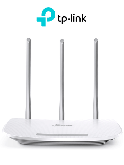 TP-LINK TL-WR845N - Router inalámbrico con velocidad de hasta 300Mbps, WiFi 4 802.11n/b/g en 2.4 GHz, 3 antenas y 4 modos: Router, Extensor de Rango, Punto de Acceso y WISP, 1 puerto WAN FE y 4 puertos LAN FE.