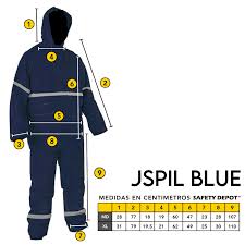 Impermeable Mod. JSPILBLUE Marca LICA