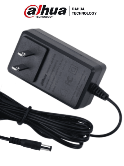 DAHUA DH-PFM320-020US - Fuente de Poder de 12 Vcc 2 Amper/ Entrada de 100-240 VAC/ Especial para Camaras de CCTV/ Cable de 1.5 metros/ Certificacion FCC/