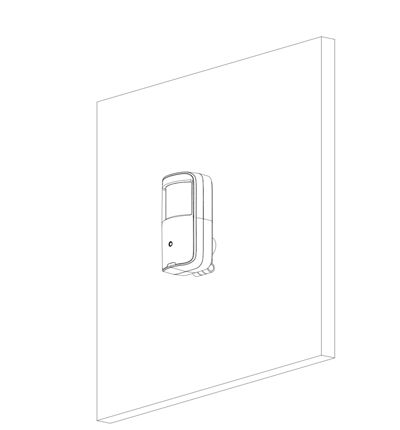 DAHUA HAC-HUM3200A - Cámara Oculta en Sensor de Movimiento/ 2 Megapixeles/ Super Adapt/ Lente de 2.8mm/ 105 Grados de Apertura/ IR de 10 Metros/ DWDR/ Soporta: CVI/CVBS/AHD/TVI/