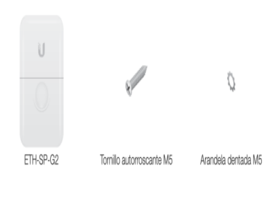 UBIQUITI ETH-SP-G2 - Protector contra descargas eléctricas compatible con productos Airmax, de fácil instalación.