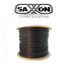 SAXXON OUTPCAT6GCOPEXT- Bobina de Cable UTP Cat6 100% Cobre con Gel/ 305 Metros/ Uso Exterior/ Color Negro/ Cumple con Estandares: ISO/ IEC 11801 Ed2; EIA/ TIA568/ Ideal para Cableado de Redes y Video/
