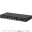 DAHUA PFS3110-8ET1GT1GF-96 -Switch PoE de 10 Puertos/ 8 Puertos Poe 10/100/ 1 Puerto SFP de 1000 Mbps/ 1 Puerto Uplink de 10/100/1000/ 96 Watts Totales/ Alimentación hasta 250 Mts/ Soporta PoE Whatchdog/ Puerto Rojo soporta IEEE 802.3bt/