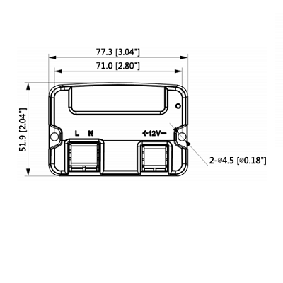 DAHUA PFM320D-015 - Fuente de Poder de 12vcc 1.5 Amp/ Tipo Convertidor de 110 Vca a 12 Vcc 1.5A/ Led Indicador/ Facil Instalación/ Certificaciones CE, FCC/