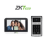 ZKTECO VK07B53LKit- Kit de Videoportero IP/ Monitor Color de 7 Pulgadas/ Frente de Calle IP55/ Cámara 1080P / PoE/ Apertura con Tarjeta Mifare y Contraseña / Excelente Visión Nocturna