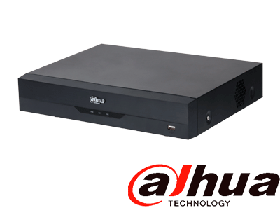 DAHUA KITXVR5104HS4KLI3+4HFW1500CMA- Kit de 4 Canales de 5 Mp con Audio/ DVR WizSense con Reconocimiento de Rostros/ H.265+/ 4 Camaras Metalicas/ 4 Ch + 4 IP o Hasta 8 Ch IP/ 4 Ch SMD Plus/ Busqueda de Humanos y Vehiculos/ Accesorios Incluidos/